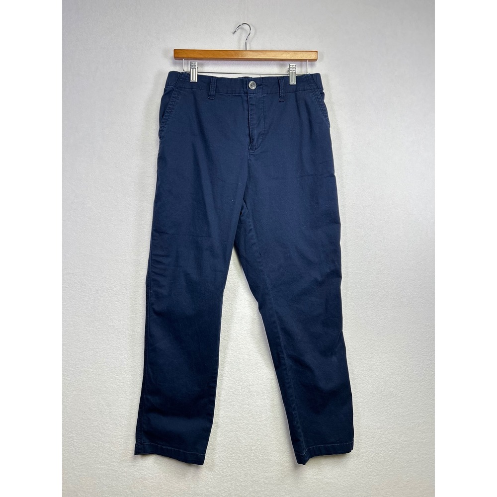 Old Navy Women's Navy Blue Straight Leg Casual Pants Size Medium